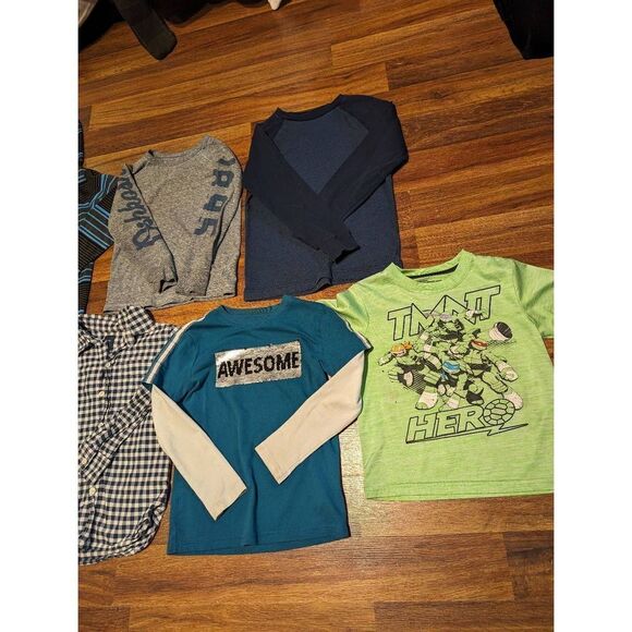 Oshkosh Old Navy gap + boys tops bundle sz 6-7 - Picture 3 of 3